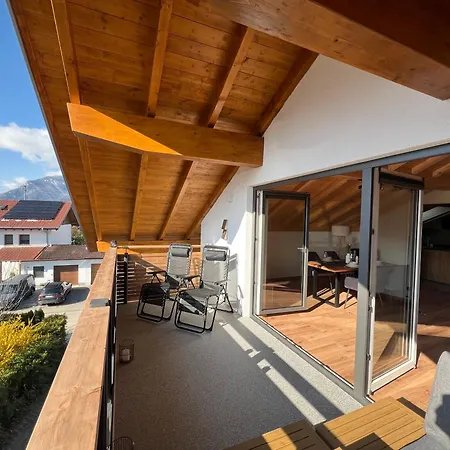 Apartmán Gernblick - Neue Dachwohnung Mit Bergblick Und Kostenlosem Privatparkplatz Grassau (Bavaria)